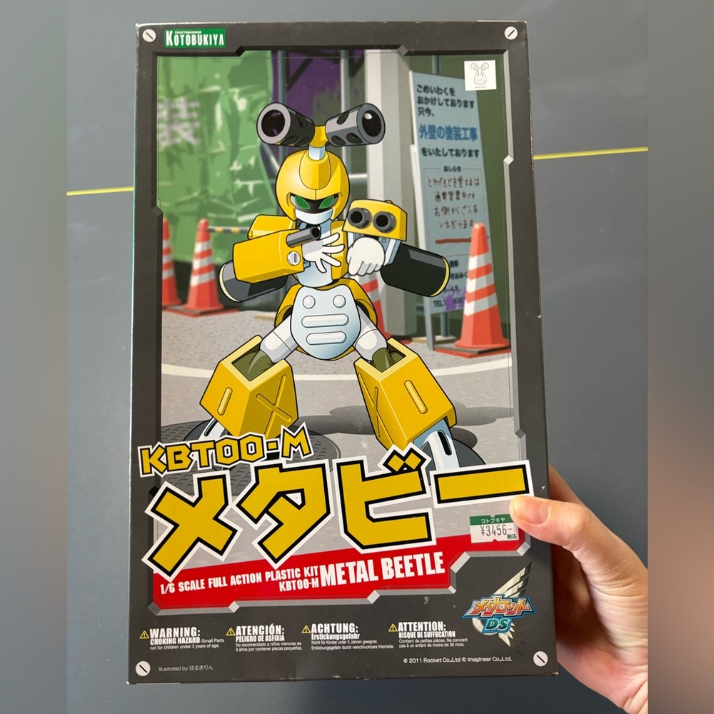 Kotobukiya Medabots KBT00-M Metabee DS 1/6 Scale Plastic Kit Japan Import